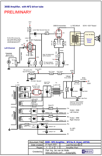 Classical 300B amplifier