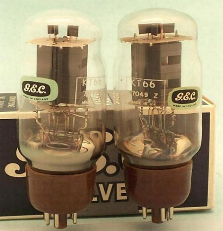 This the KT66, made by MO Valve, England. 